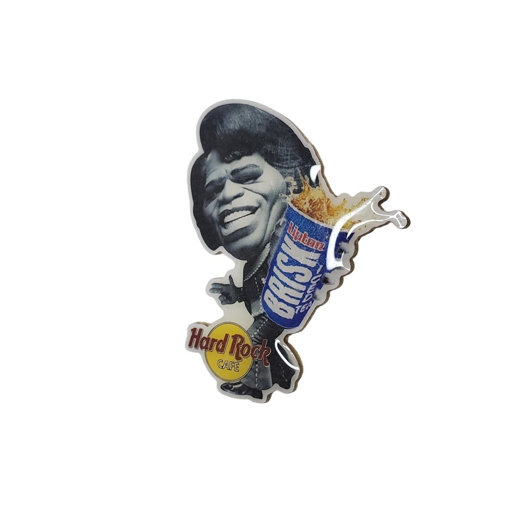 Hard Rock CAFE® HRC Pin Lipton Brisk Tea James Brown Godfather SOUL